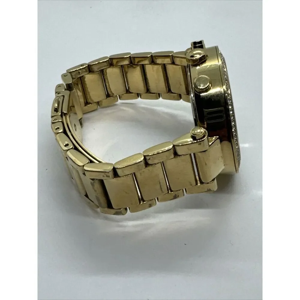 Michael Kors Parker MK5354 Women's Gold Stainless Steel Analog Dial Watch JNA641